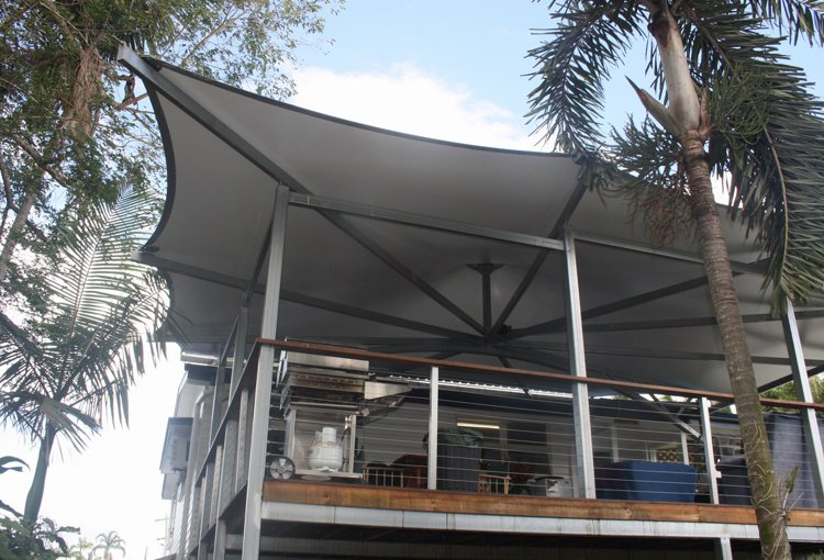 cairns commercial shade sails Roseblank Close